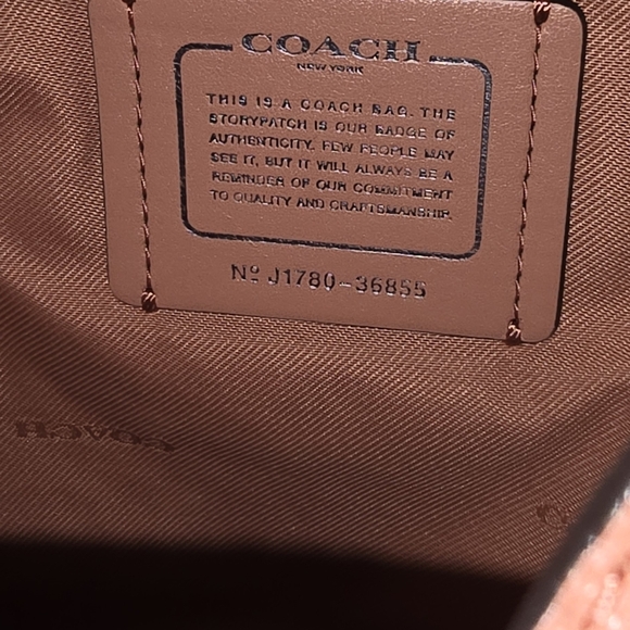 Coach Turnlock Edie Dusty Rose Pebble Leather Shoulder Bag 36855 - Picture 3 of 6